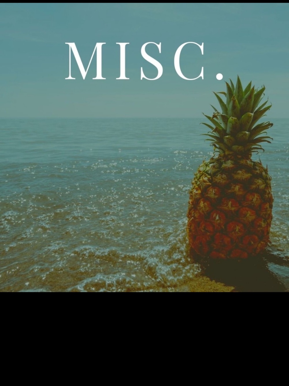 MISC!!